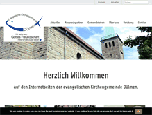 Tablet Screenshot of evangelisch-in-duelmen.de